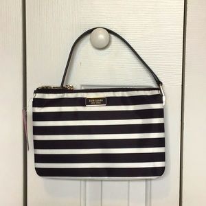 Kate Spade NWT Crossbody Dawn Sailing Stripe Black